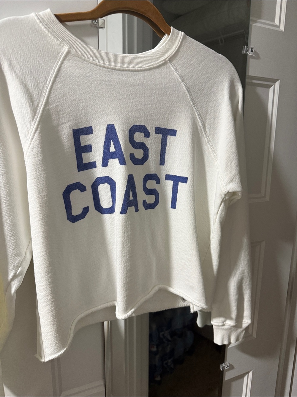 East Coast Graphic Sweatshirt - White